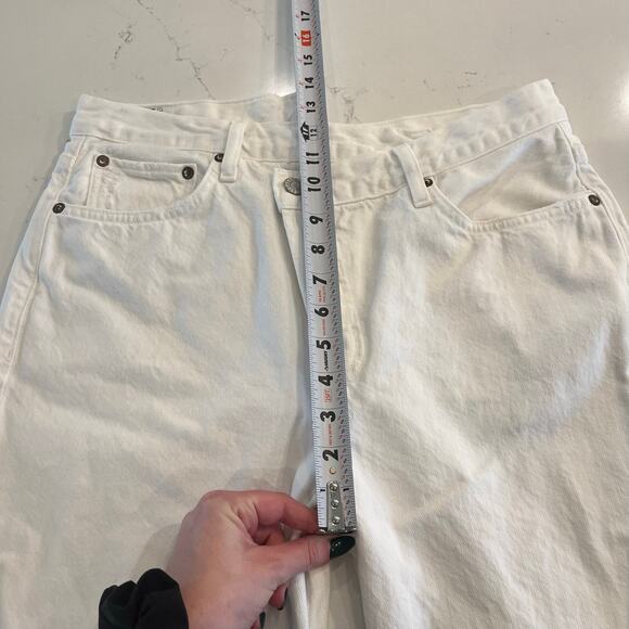 AGOLDE Criss Cross Straight Jeans White in Element Size‎ 29 - Picture 10 of 12